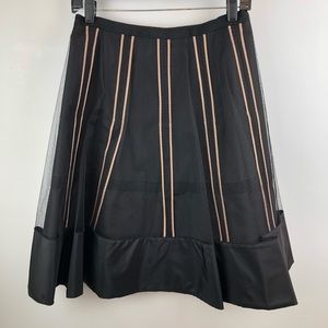 Victoria Secret Circle Skirt Black Tulle Sz 6 EUC